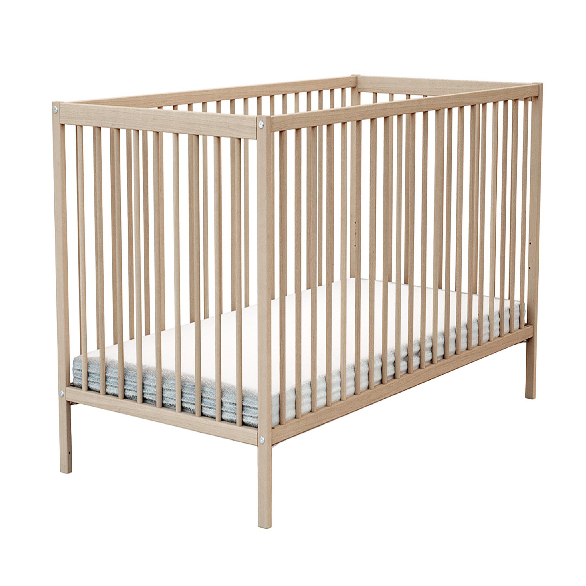 Voir la diapositive 1 : AT4 Lit bébé ESSENTIEL en bois