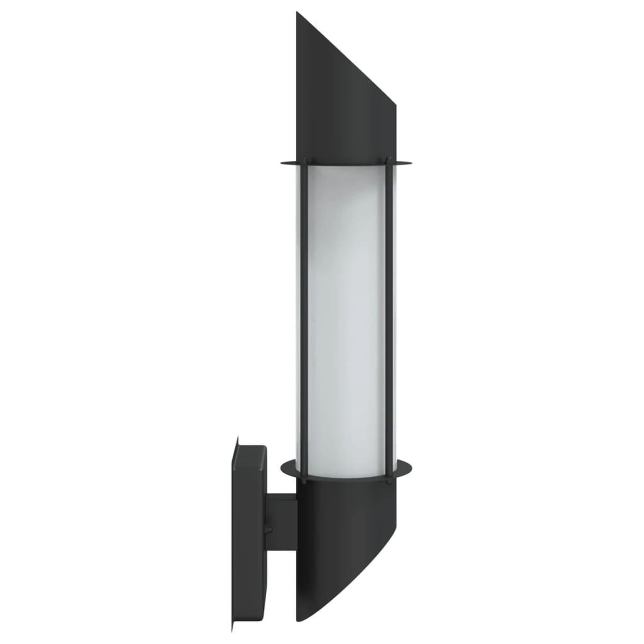 Voir la diapositive 5 : VIDAXL Appliques murales d'exterieur 2 pcs noir acier inoxydable