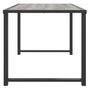 Voir la diapositive 4 : VIDAXL Table de jardin anthracite 55x40x37 cm acier