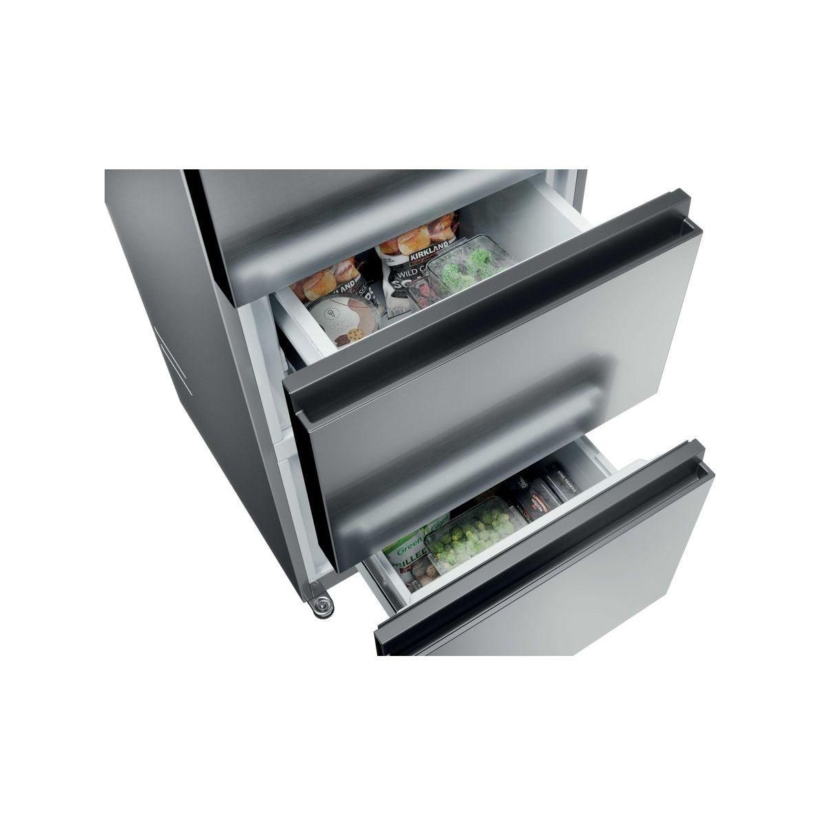 HAIER Réfrigérateur combiné HTR3518ENMX