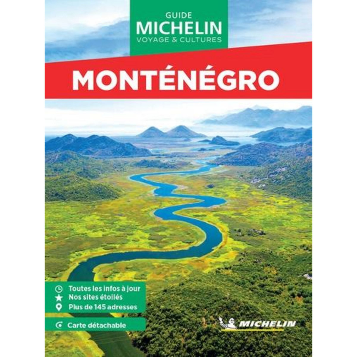 MONTENEGRO. AVEC 1 PLAN DETACHABLE, Michelin