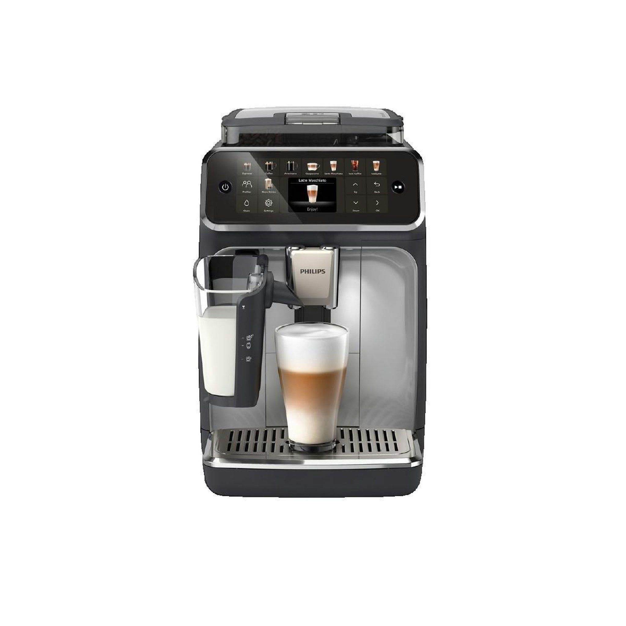 Voir la diapositive 3 : Philips Machine à café automatique Philips LatteGo Series 5500