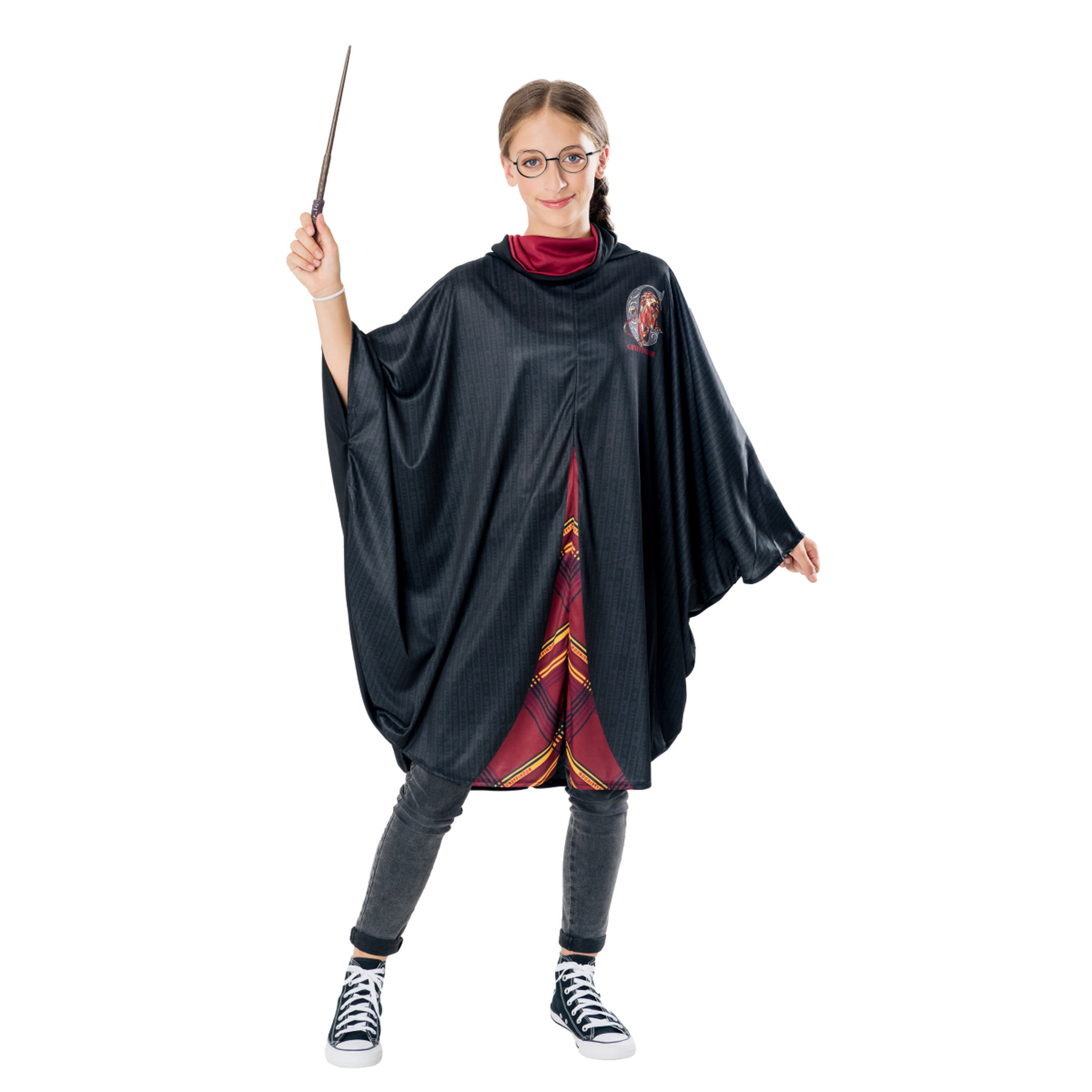 Voir la diapositive 3 : RUBIES Kit de déguisement Gryffondor taille L