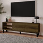 Voir la diapositive 4 : Habitat et Jardin Meuble TV en bois  River  - 150 x 31.4 x 48.2 cm - Noyer Antique