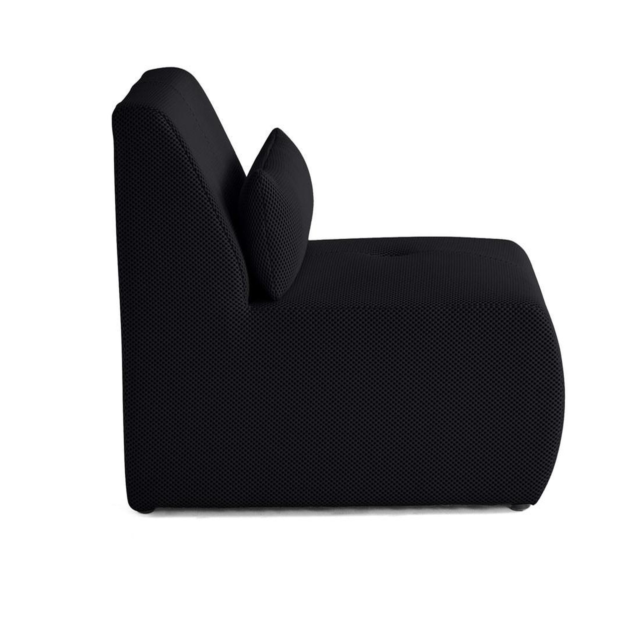 Voir la diapositive 3 : LISA DESIGN Onyx - fauteuil sans accoudoirs - en tissu mailles 3d