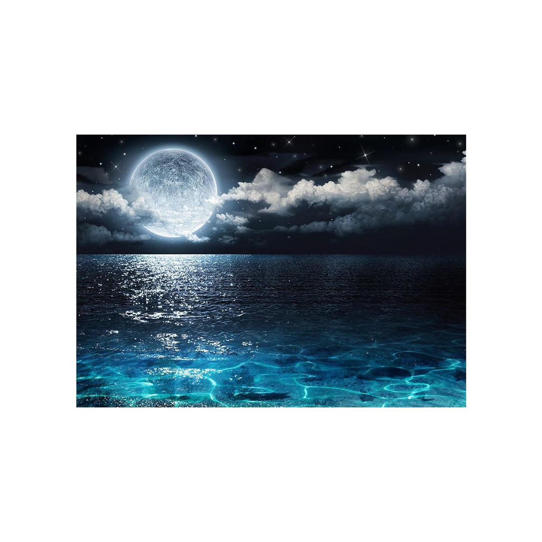 Voir la diapositive 2 : Paris Prix Papier peint  blue lagoon