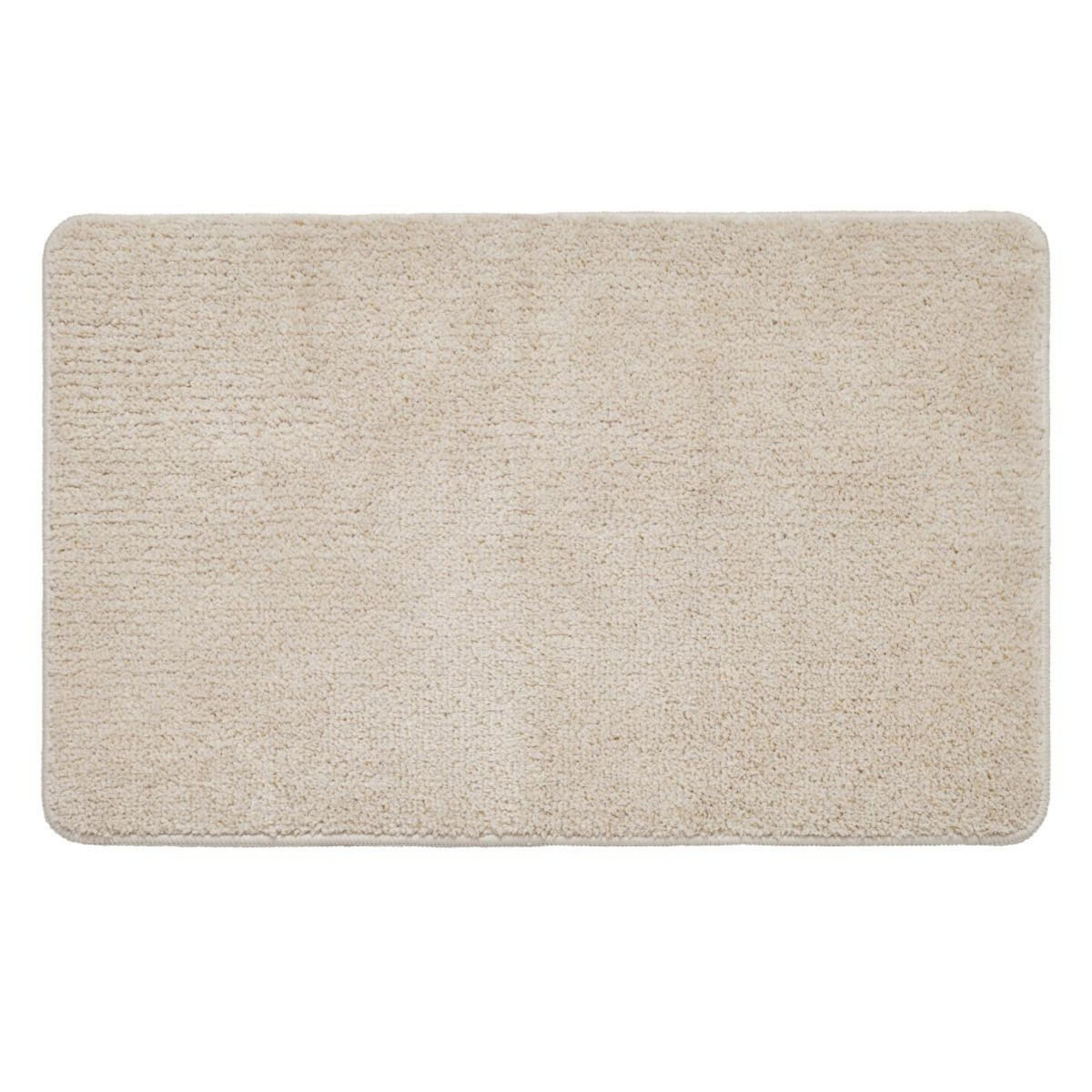 GUY LEVASSEUR Tapis de bain uni en polyester 50x80cm