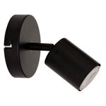 ATMOSPHERA Applique Murale Orientable en Métal  Vico  14cm Noir