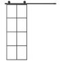 Voir la diapositive 3 : VIDAXL Porte coulissante avec kit de quincaillerie 76x205 cm Verre ESG
