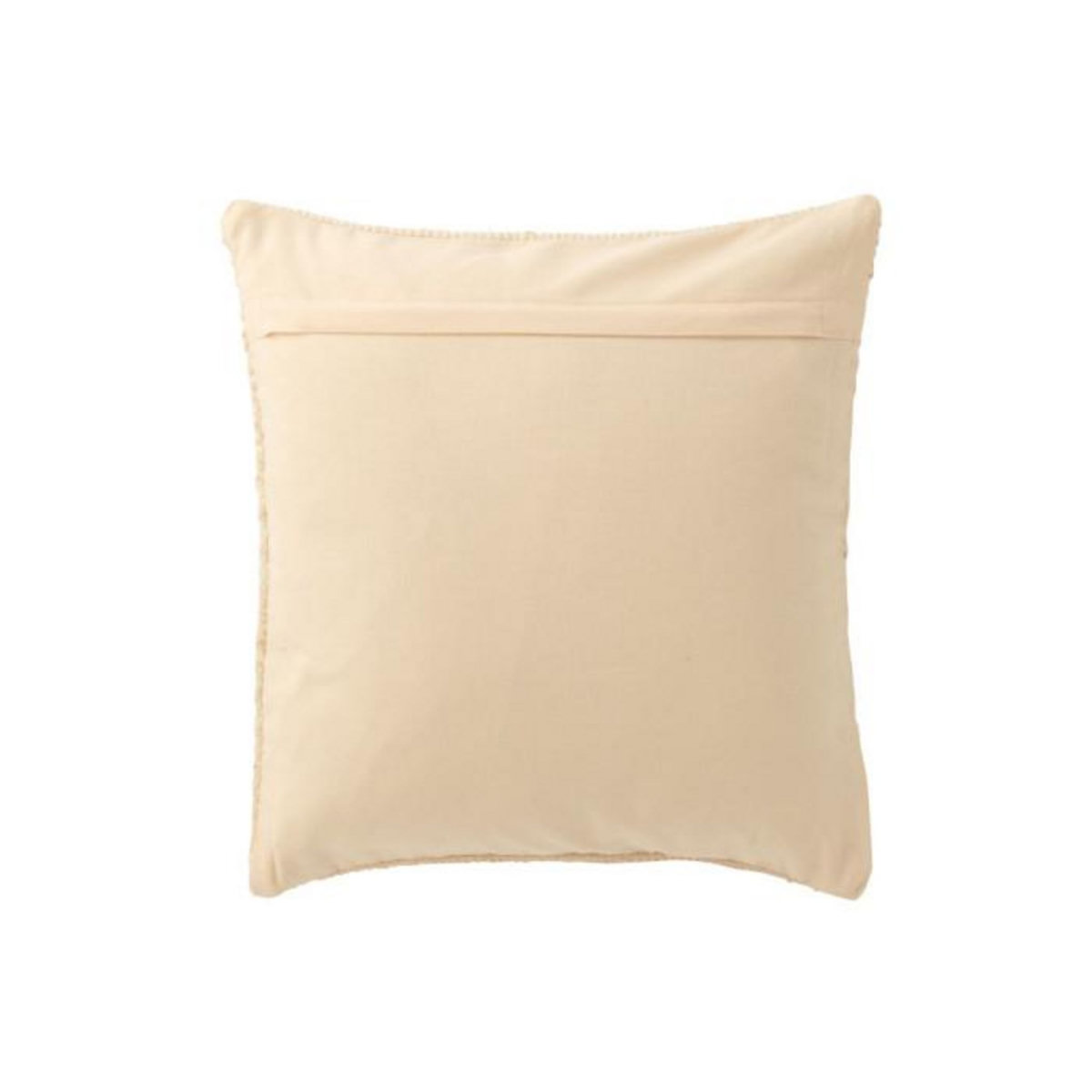 Paris Prix Coussin Déco en Coton  Breeze  50x50cm Crème & Saumon