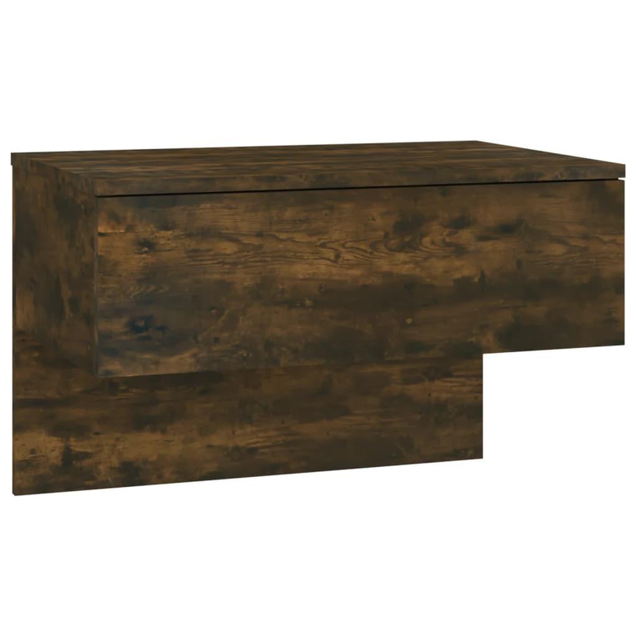 Voir la diapositive 5 : VIDAXL Tables de chevet murales 2 pcs Chene fume
