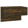 Voir la diapositive 5 : VIDAXL Tables de chevet murales 2 pcs Chene fume