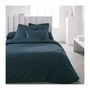 Voir la diapositive 2 : Today Housse de couette TODAY Essential - 240 x 260 cm - 2 personnes - 100% Coton uni - Paon