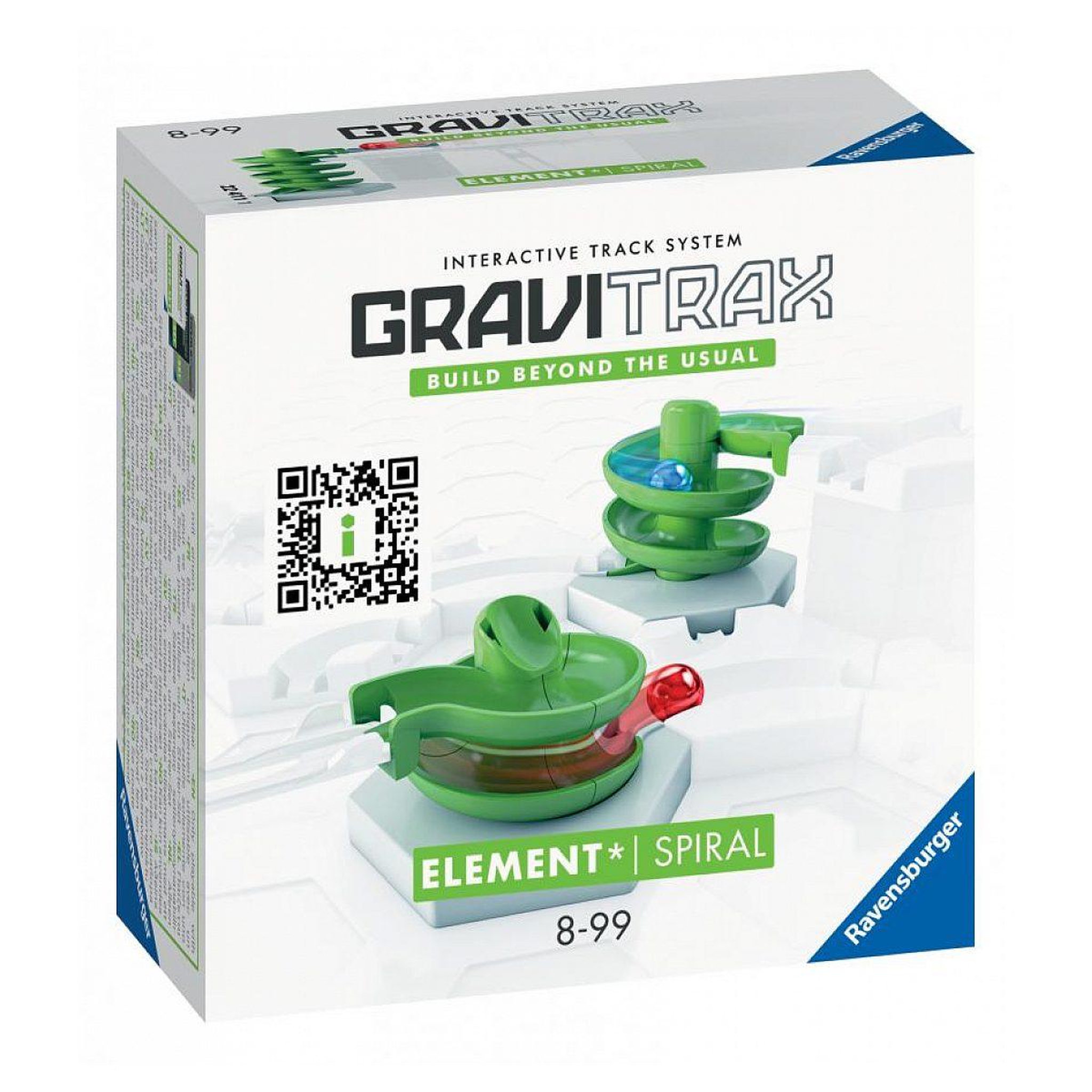 RAVENSBURGER Construction circuit bille Ravensburger GraviTrax Elément Spiral