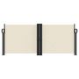 Voir la diapositive 3 : VIDAXL Auvent lateral retractable creme 100x600 cm