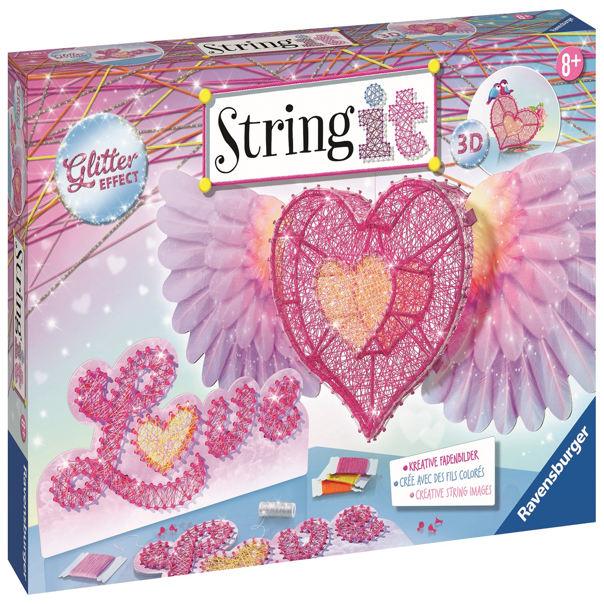 Voir la diapositive 1 : RAVENSBURGER String it maxi 3D heart