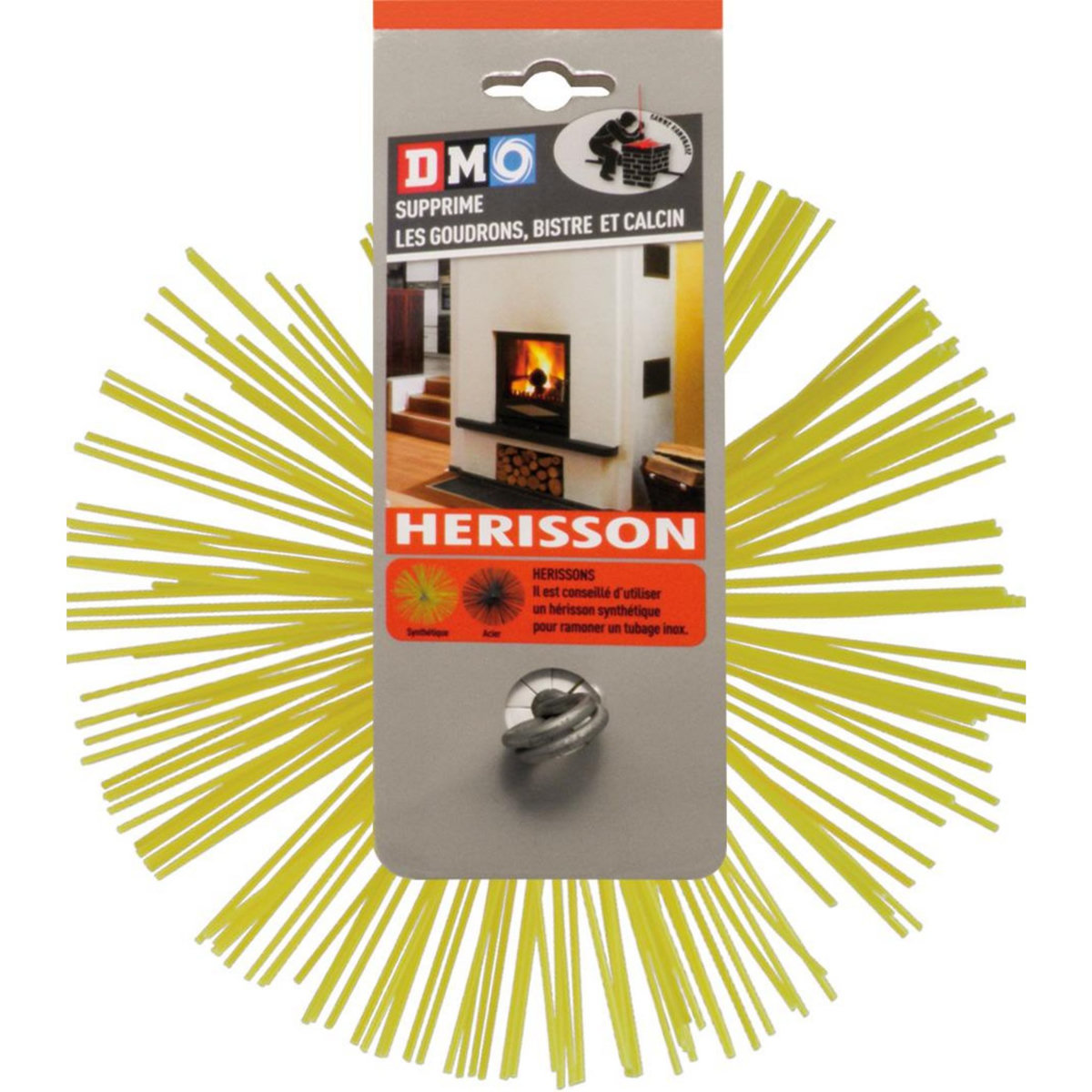 DMO Herisson de ramonage nylon DMO, D250 mm