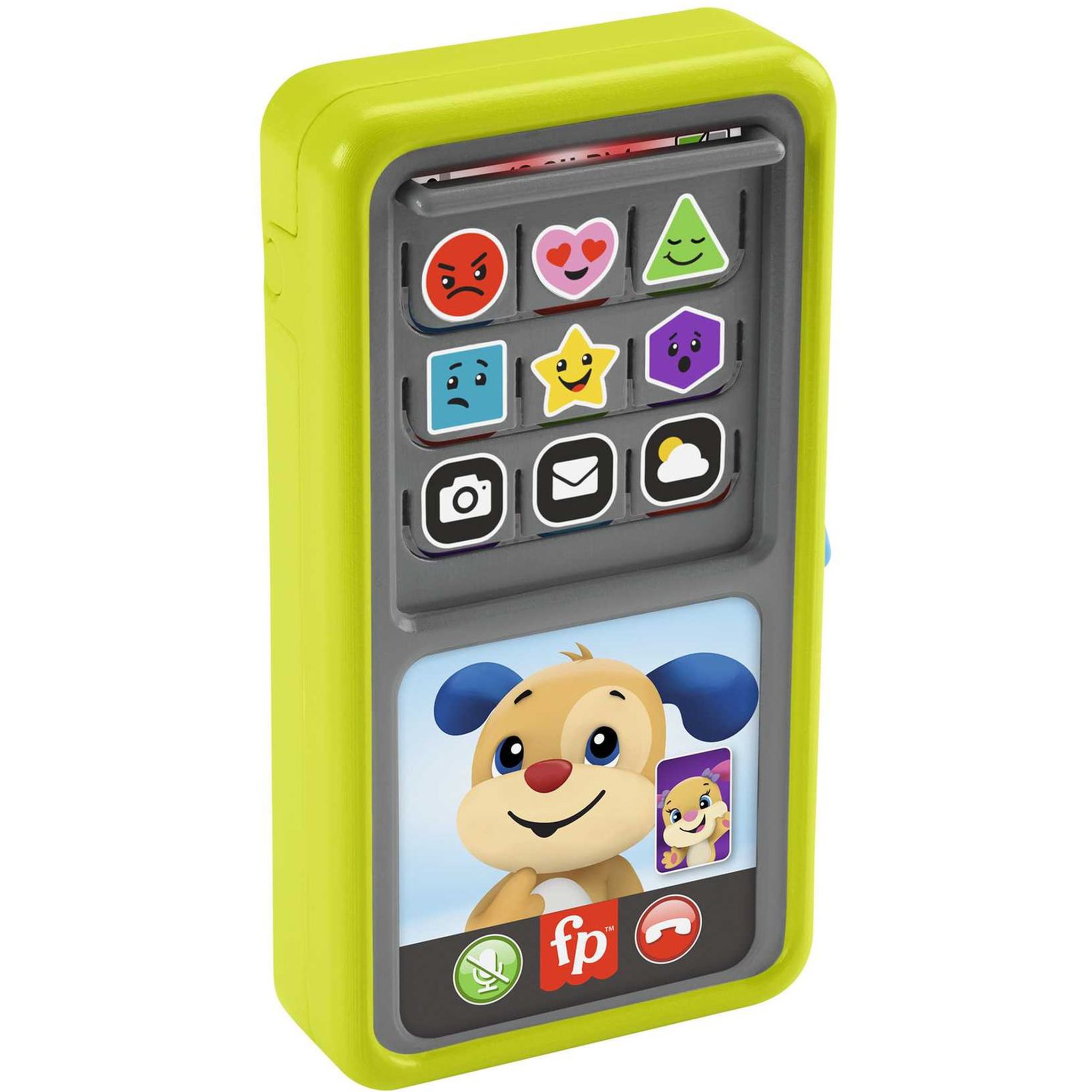 Voir la diapositive 2 : MATTEL Mon premier smartphone Emojis