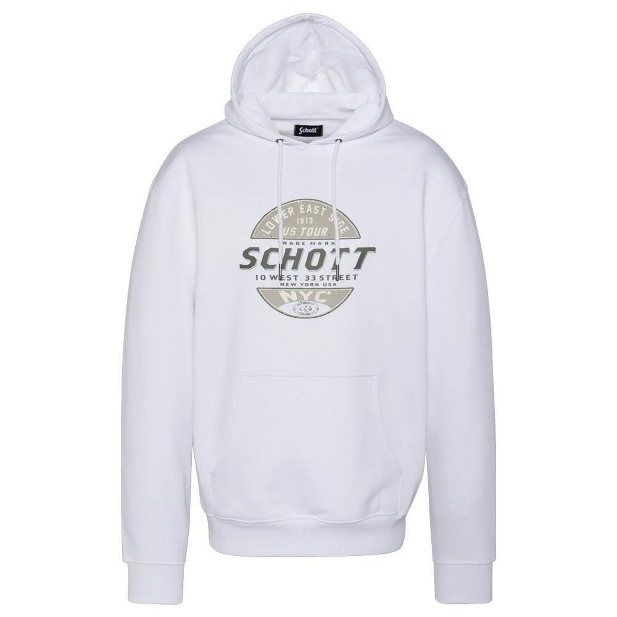 Schott Sweat à Capuche  Homme Schott SWHUSTOUR