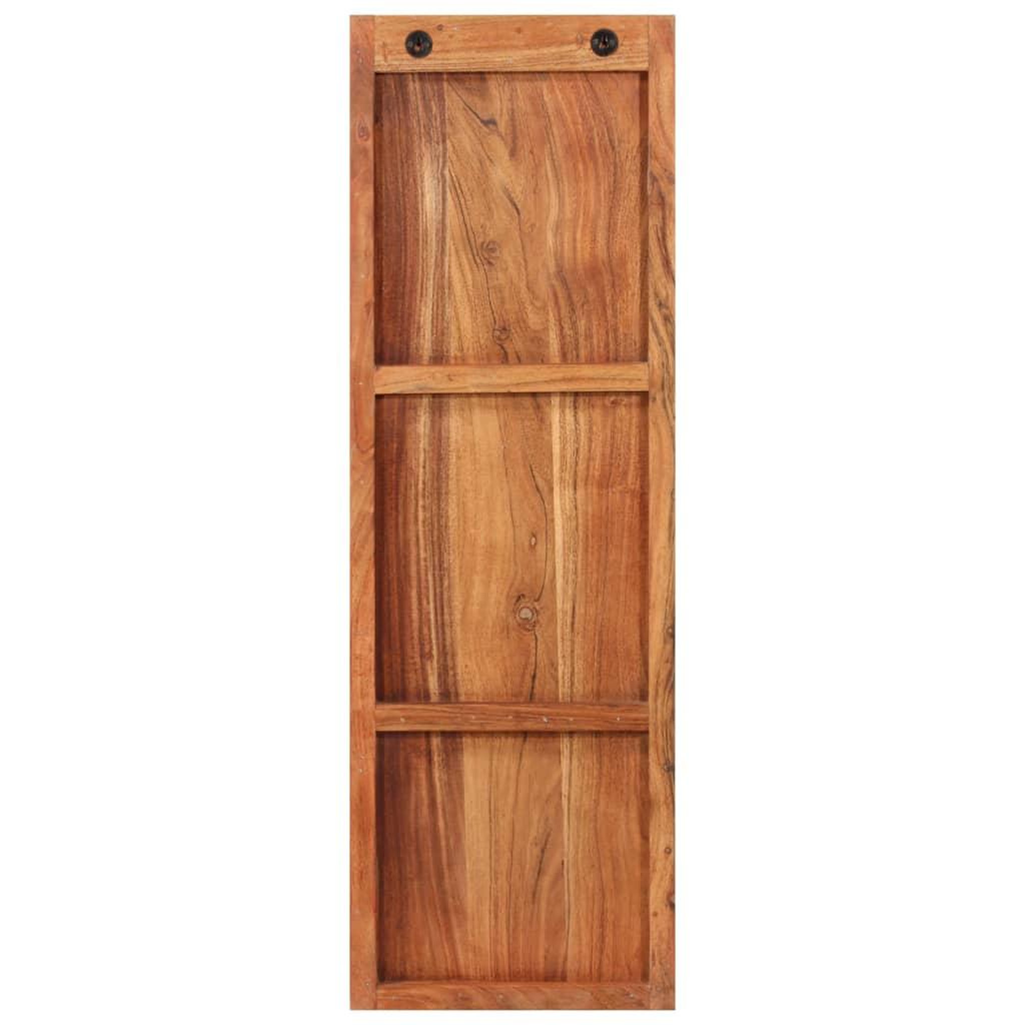 Voir la diapositive 4 : VIDAXL Porte-manteaux muraux 2 pcs 36x3x110 cm Bois d'acacia massif