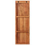 Voir la diapositive 4 : VIDAXL Porte-manteaux muraux 2 pcs 36x3x110 cm Bois d'acacia massif