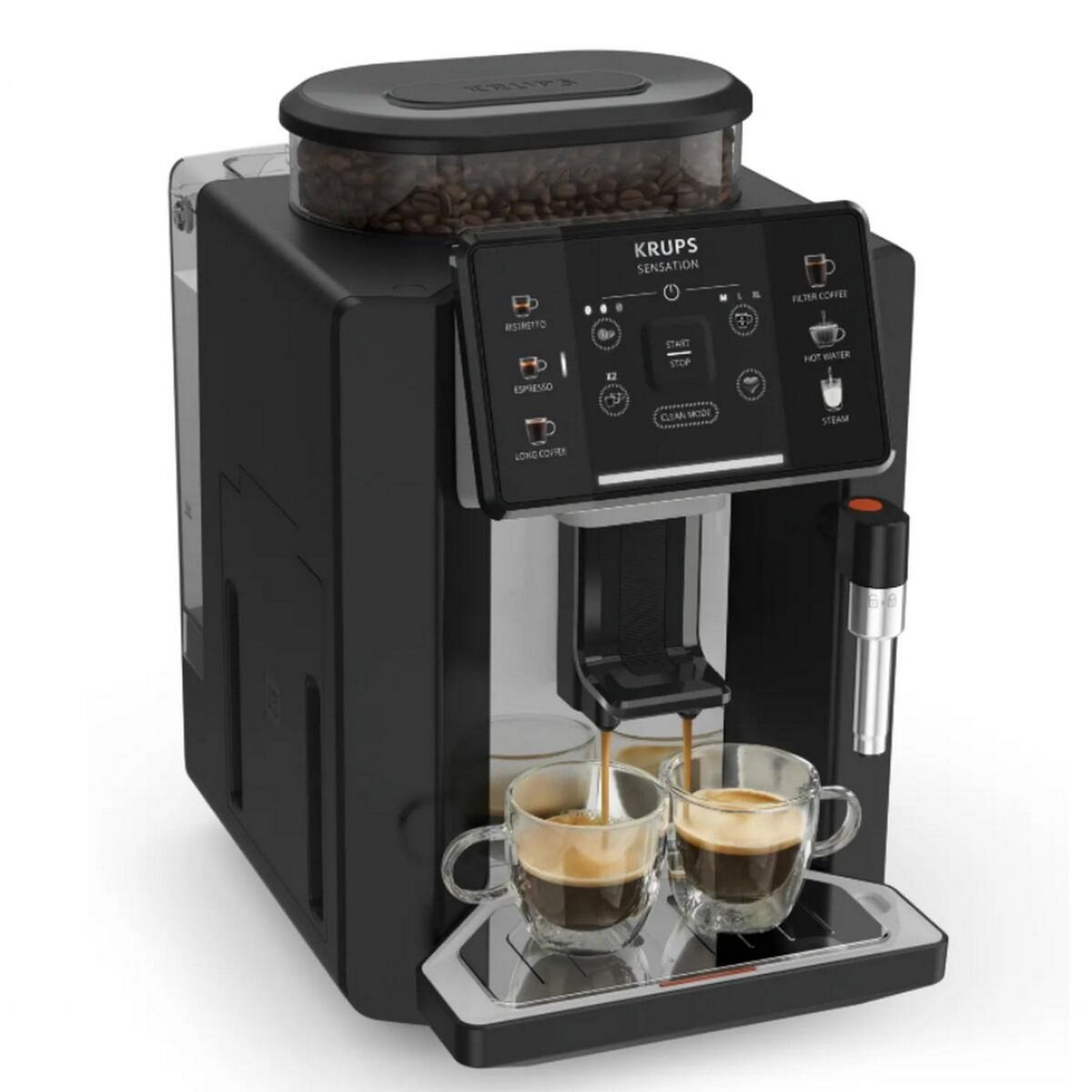 KRUPS Robot café 15 bars noir - EA910A10