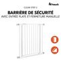 Voir la diapositive 2 : HAUCK Barrière de sécurité Clear Step 2 Blanc