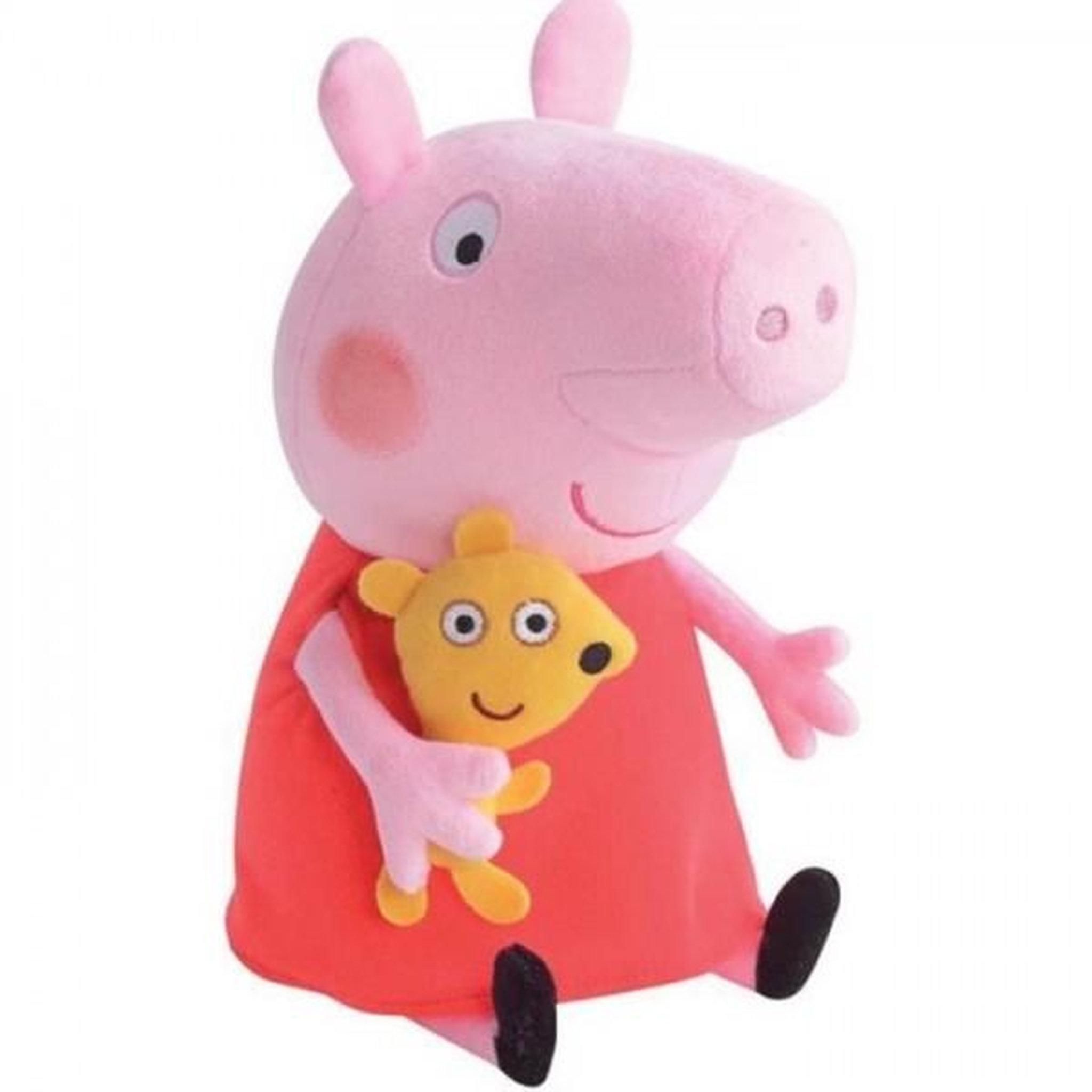 Voir la diapositive 2 : JEMINI JEMINI Peluche Peppa Pig 30 cm