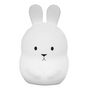 Voir la diapositive 1 : Lumisky Veilleuse bébé lapin sans fil touch LED BUNNY Blanc Silicone H19CM
