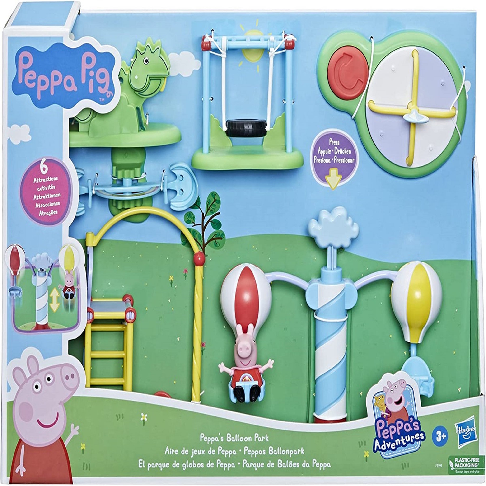 Voir la diapositive 1 : HASBRO Peppa Pig - Aire de jeux de Peppa