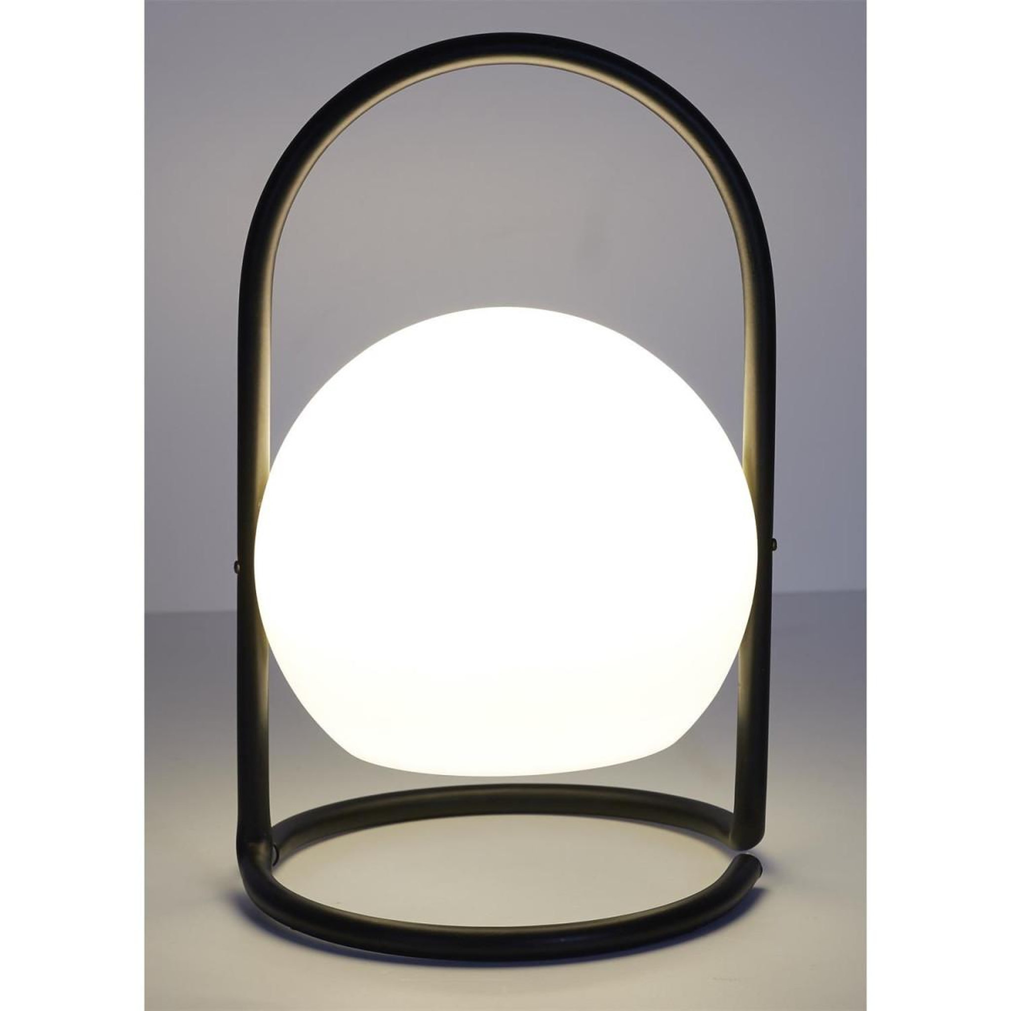 Voir la diapositive 3 : The Home Deco Factory Lampe à poser design led  batterie  29cm blanc
