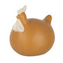 Voir la diapositive 1 : Paris Prix Statuette Déco  Poule en Céramique  18cm Ocre