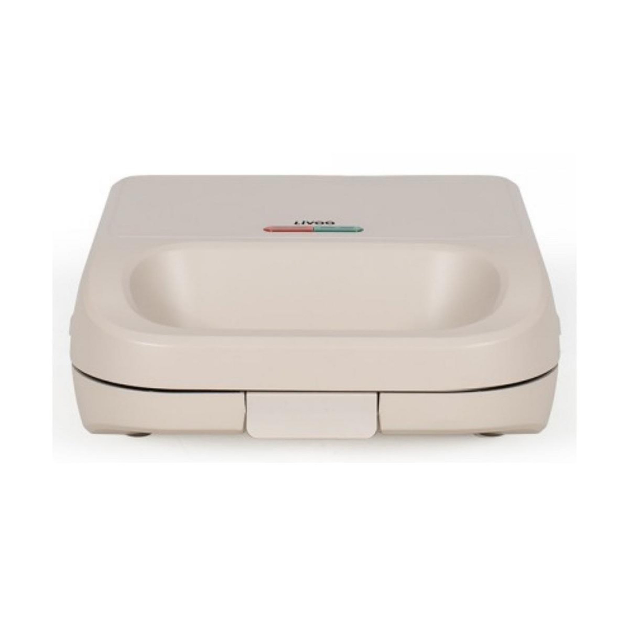 LIVOO Croque gaufre grill 750w crème - dop256c