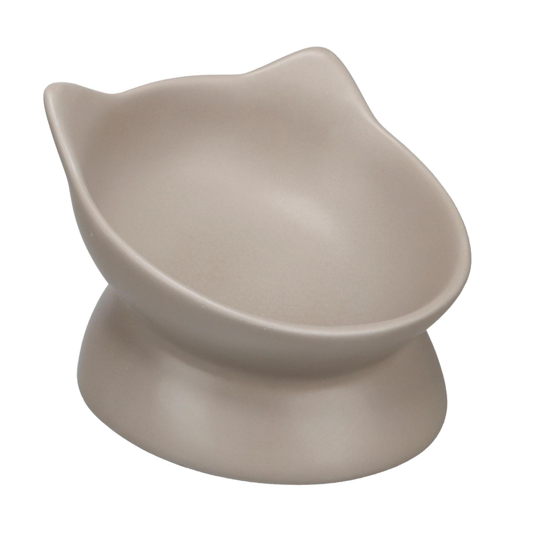 Voir la diapositive 1 : Eden Gamelle ergonomique en céramique pour chat filou