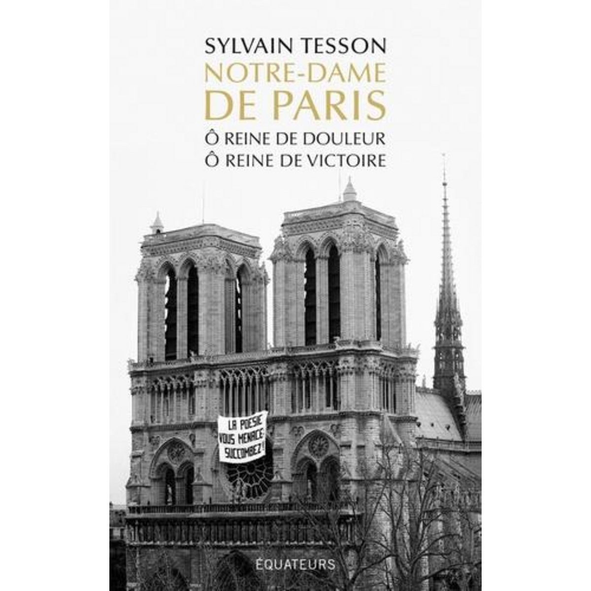 NOTRE-DAME DE PARIS. O REINE DE DOULEUR, O REINE DE VICTOIRE, Tesson Sylvain