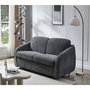 Voir la diapositive 2 : Habitat et Jardin Canapé convertible express en tissu texturé  Laurie  - Couchage 140 cm -  3 places - Gris