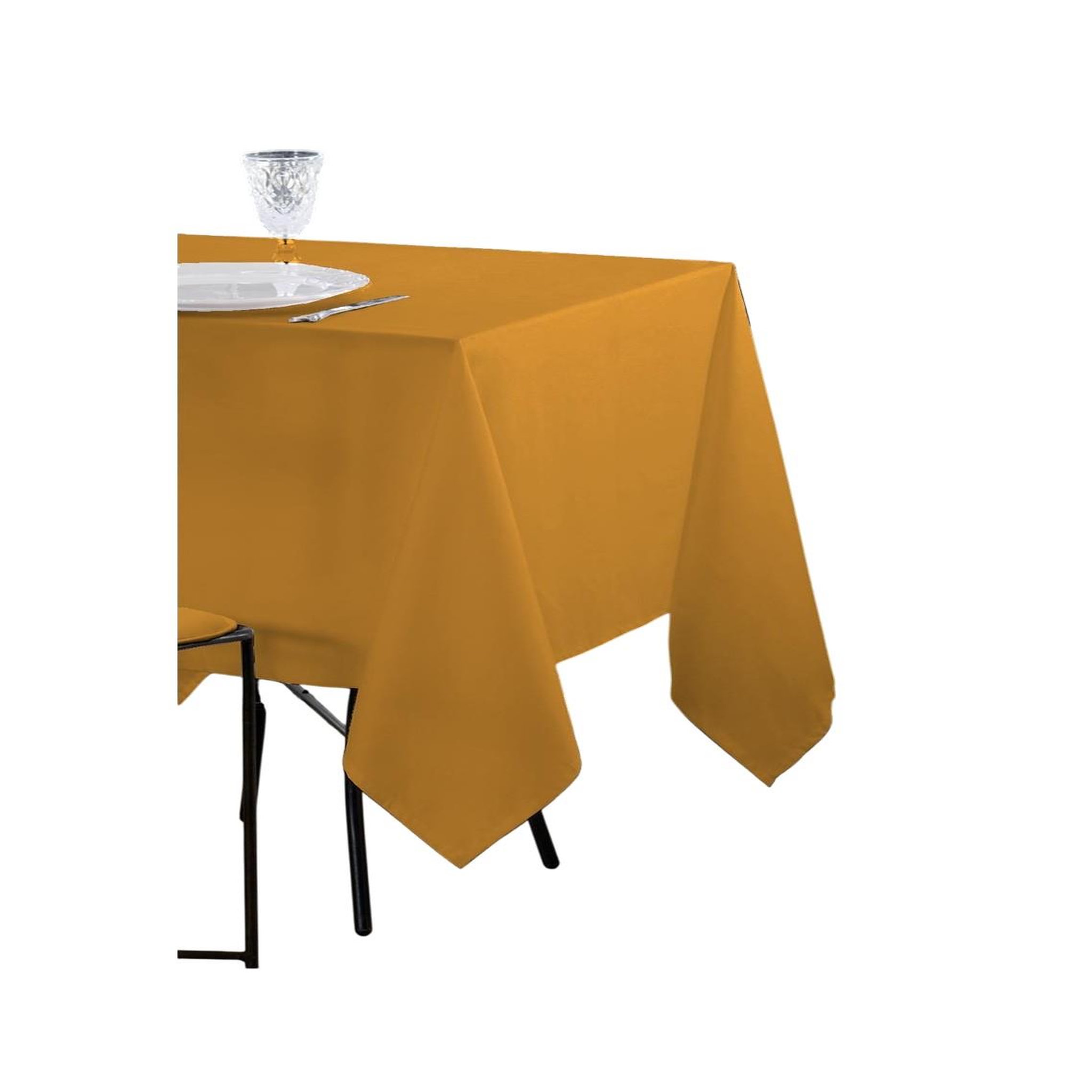 Voir la diapositive 1 : Eden Nappe en polyester finition ourlet nels