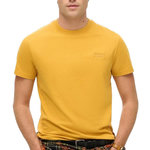 SUPERDRY T Shirt  Homme Superdry Essential. Coloris disponibles : Jaune