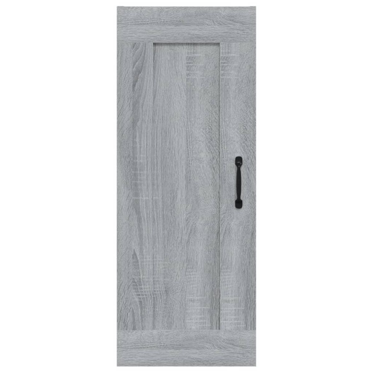 VIDAXL Armoire suspendue Sonoma gris 35x34x90 cm Bois d'ingenierie