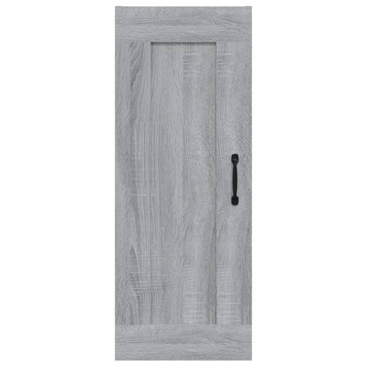 VIDAXL Armoire suspendue Sonoma gris 35x34x90 cm Bois d'ingenierie