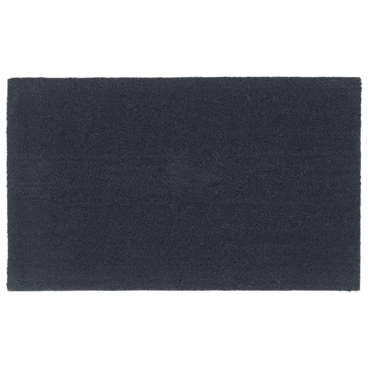 VIDAXL Tapis de porte gris fonce 90x150 cm fibre de coco touffete