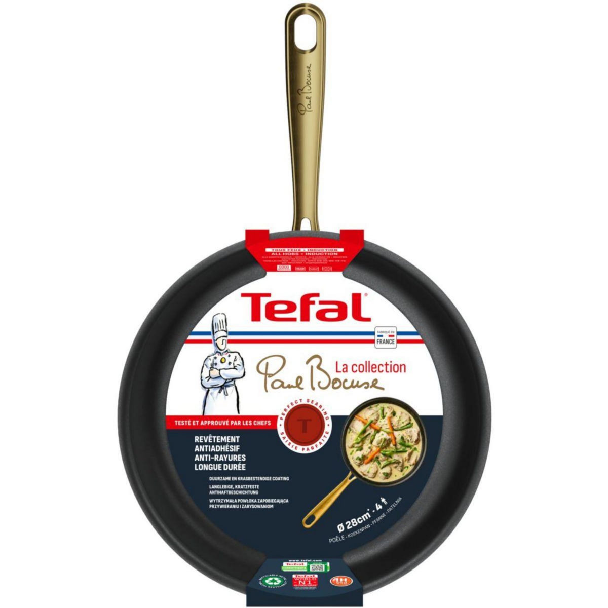 TEFAL Poêle 28cm Bocuse Edition