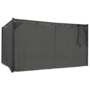 Voir la diapositive 5 : ID MARKET Pergola édition suprem lames orientables 3x4 M et 4 rideaux gris anthracite