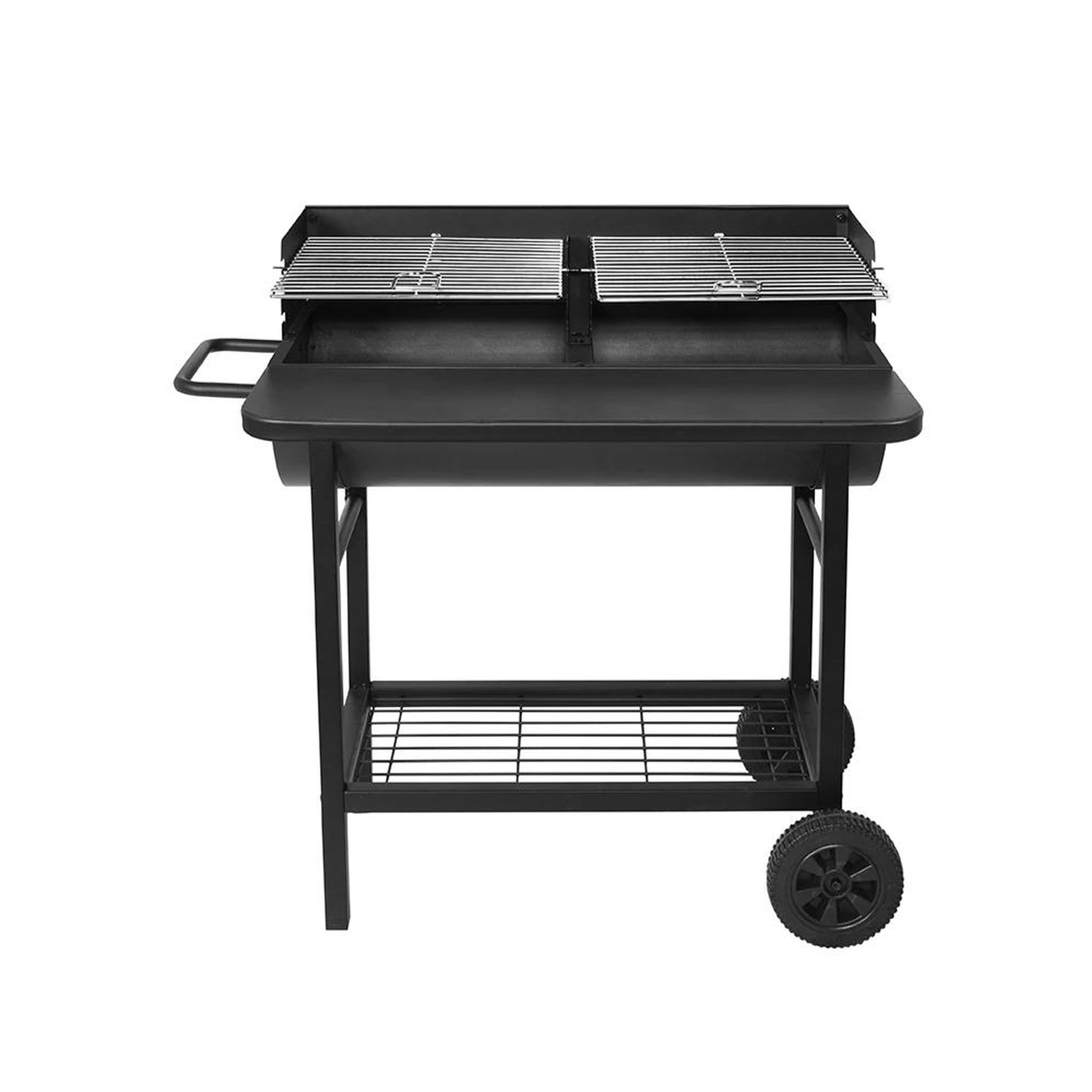RED DECO Barbecue à charbon 71 x 35.5cm avec chariot - alabama