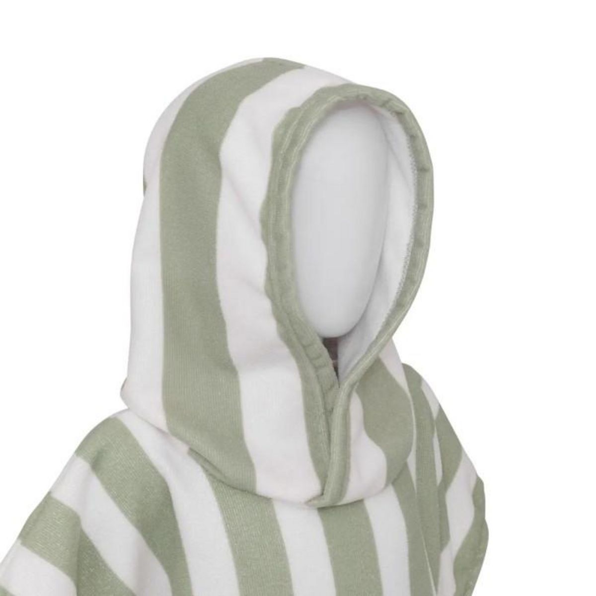 Atmosphera Kids Poncho de Plage Enfant  Wili  55x70cm Vert Céladon