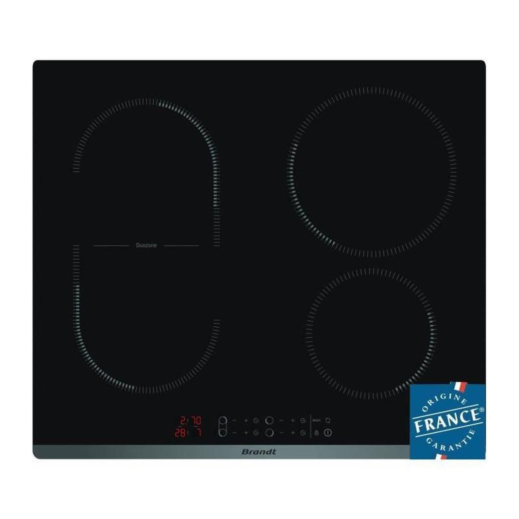 BRANDT Plaque induction BRANDT 7200W 58cm, BRANBPI6427B
