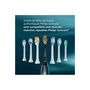 Voir la diapositive 6 : Philips Brossette dentaire Sonicare lot de 5 - HX9045/87 white Premium Plaque Defence C3