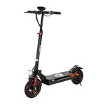 EZWAY Trottinette Électrique Adulte EZWAY EBOOST GO, Autonomie 50 Km, 25 Km/h, Pliable, Suspensions Avant et Arrière, Freins à Disque Double, Roues 10  Offroad
