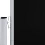 Voir la diapositive 3 : VIDAXL Auvent lateral retractable Noir 180x600 cm