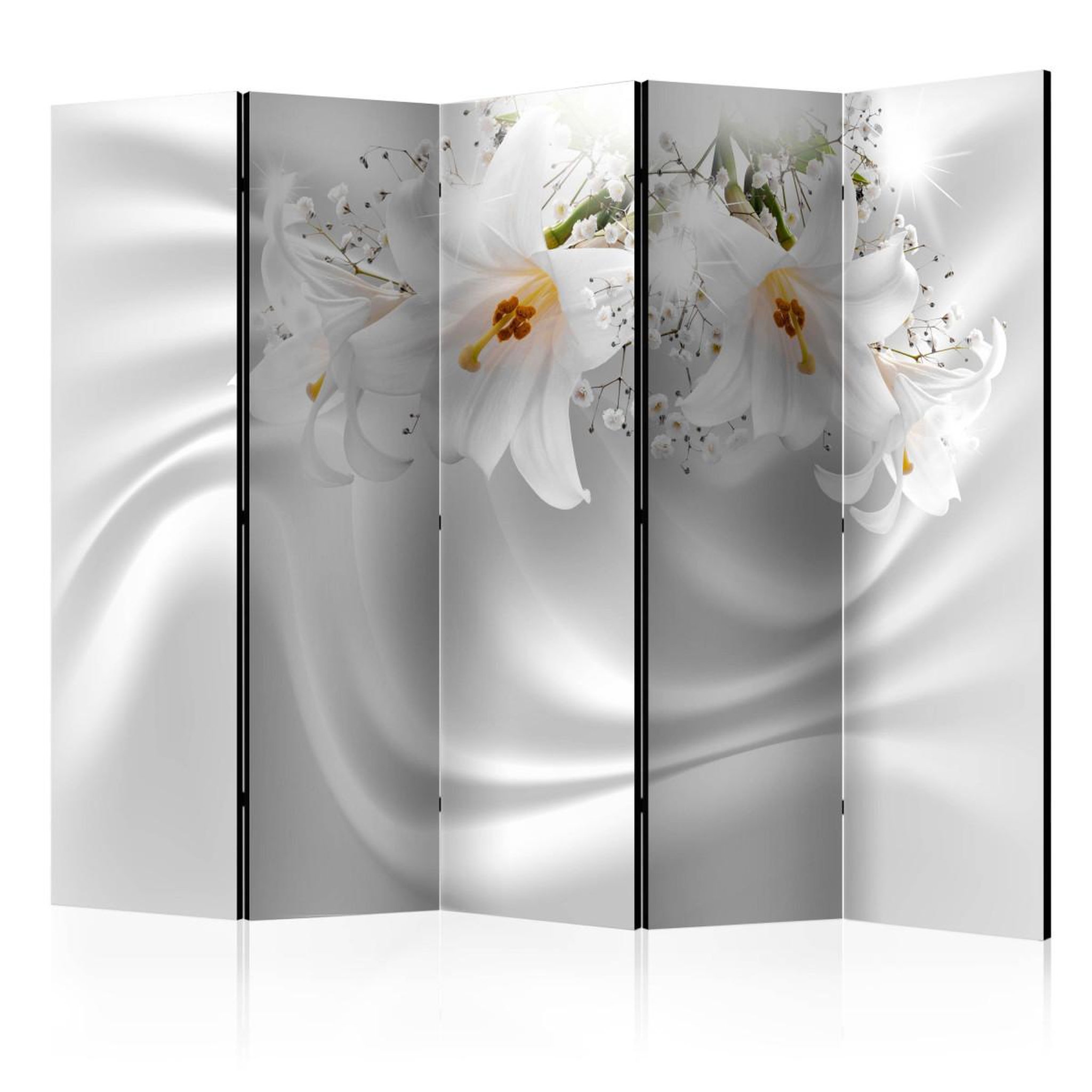 Paris Prix Paravent 5 volets  royal whiteness  172x225cm